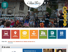 Tablet Screenshot of chateau-thierry.fr